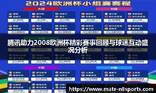 腾讯助力2008欧洲杯精彩赛事回顾与球迷互动盛况分析